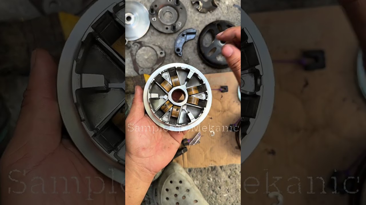 Cvt cleaning mio soul i125 tutorial #yamaha #mio #miosouli125 #cvtips 