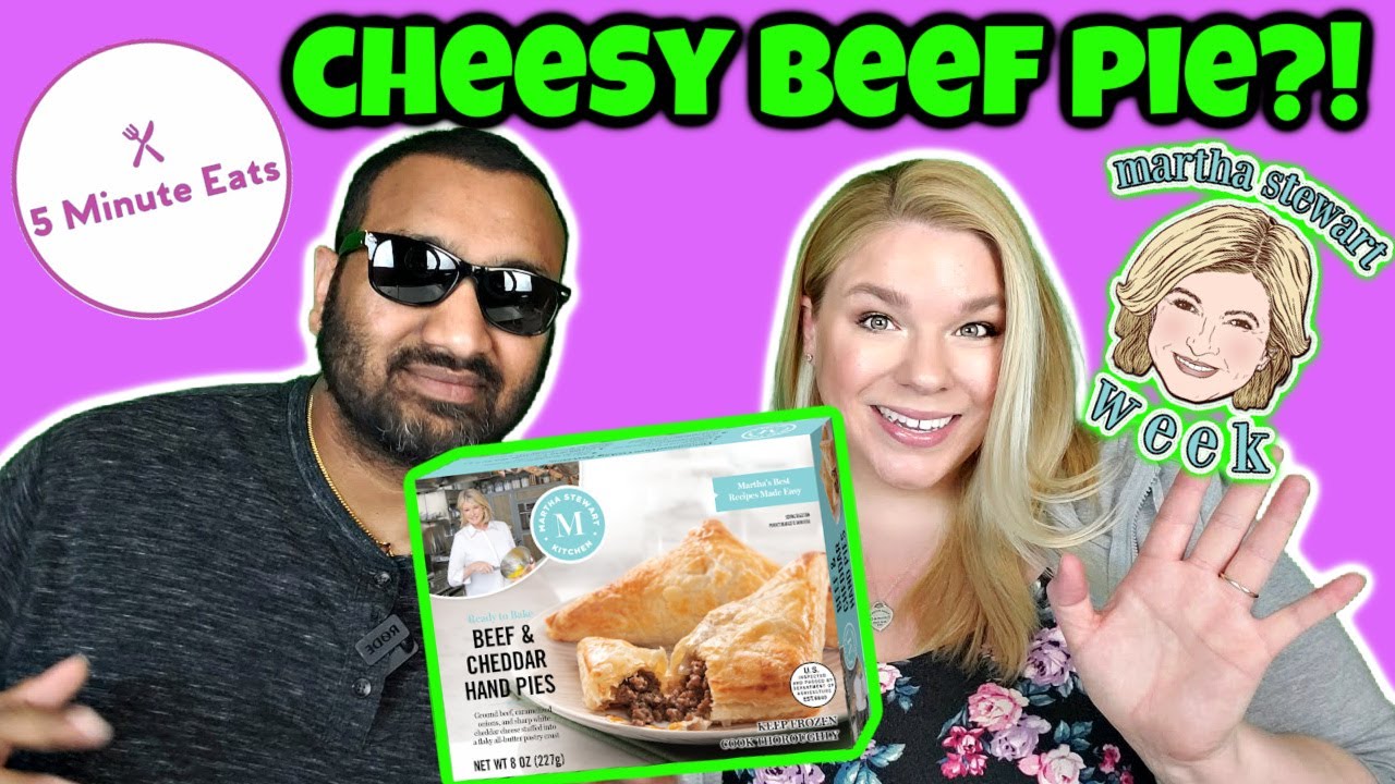 Martha Stewart Kitchen Beef & Cheddar Hand Pies Review