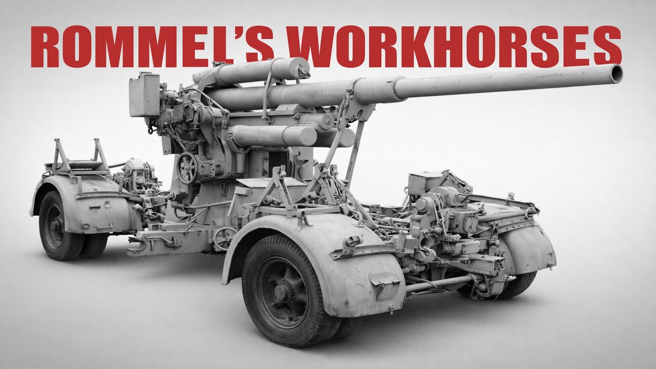 Main weapons in Rommel’s North Africa Campaign