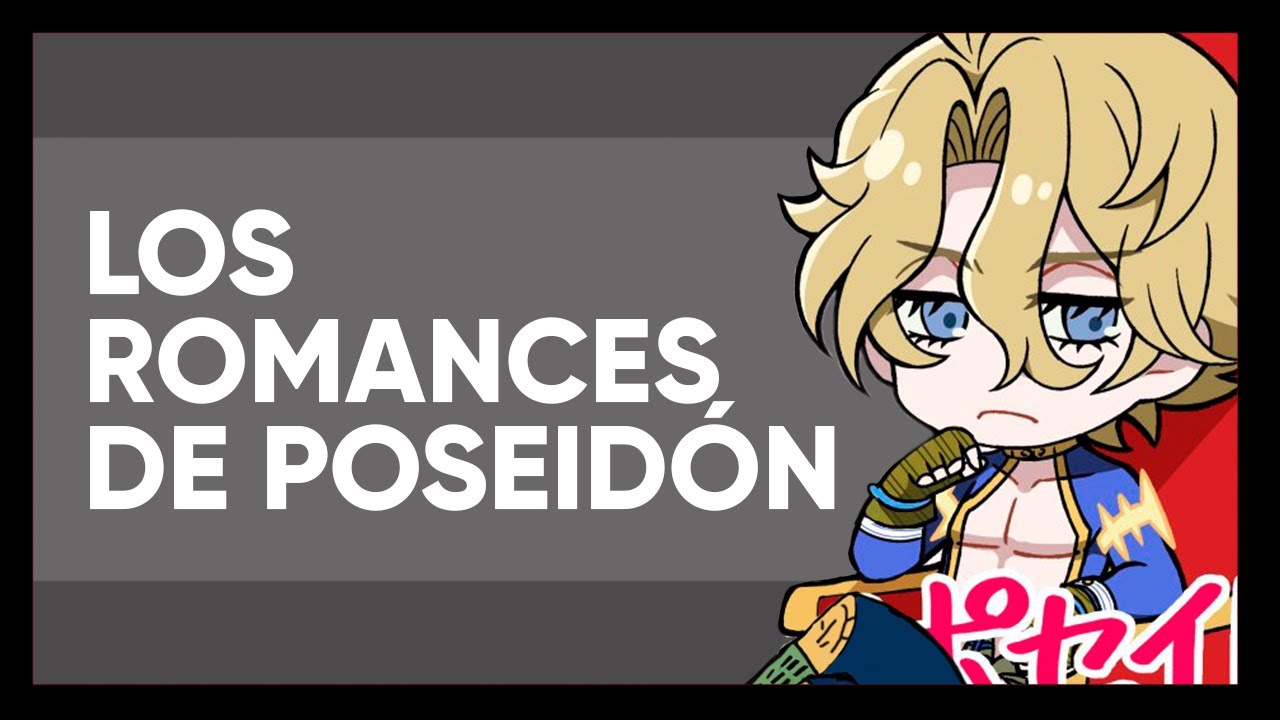 LOS ROMANCES DE POSEIDON | MITOS DE SUS RELACIONES