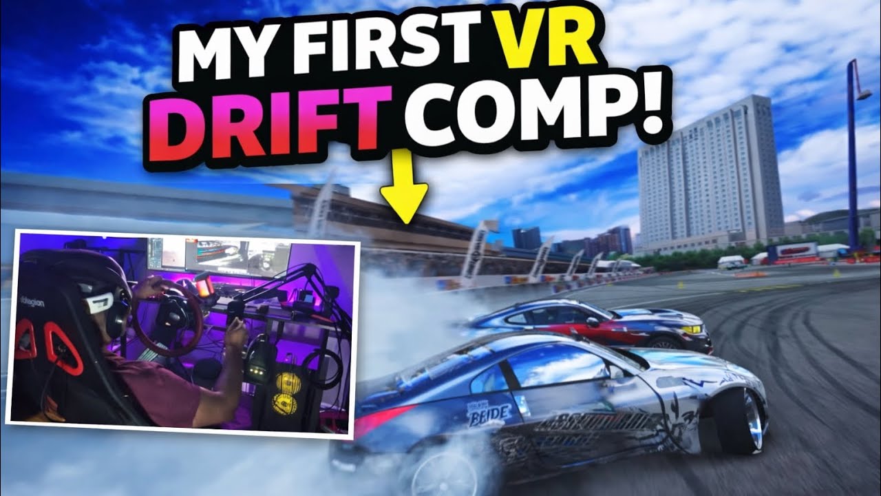 My first DRIFT COMP in VR!!