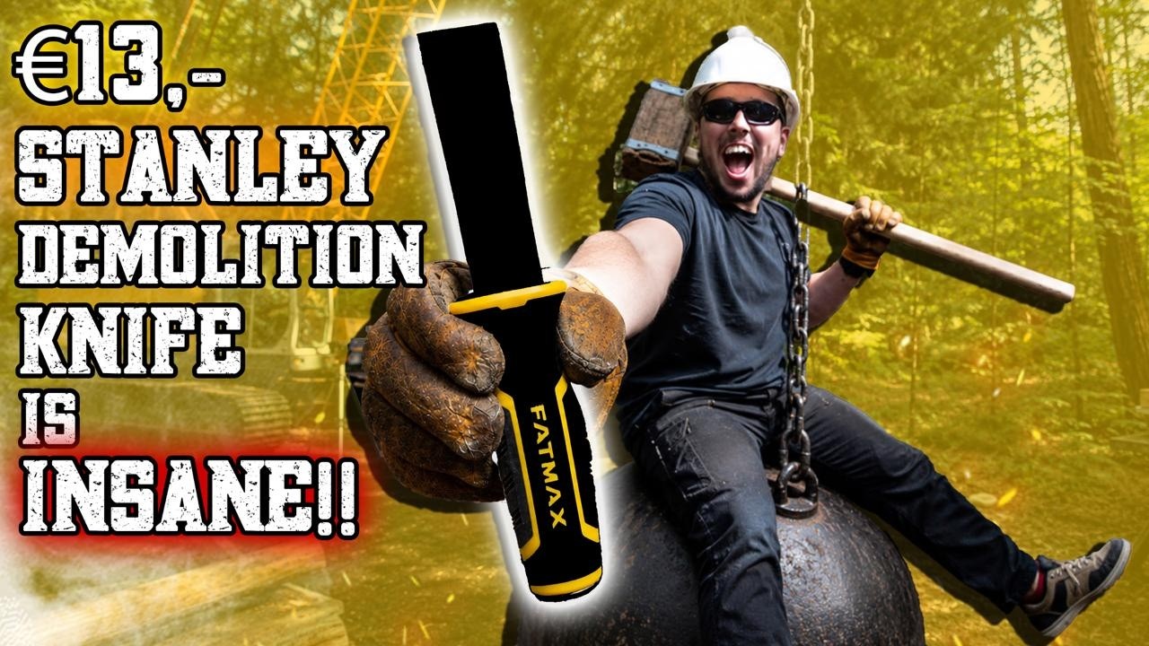 When a &euro;13 Demolition Knife is Built to Survive ANYTHING!! And it does..