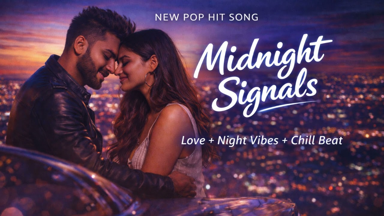 Midnight Signals 🌙 | Romantic Pop Song | Night Drive Love Vibes