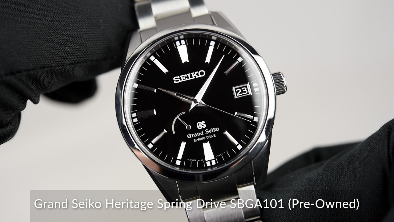 Часы Grand Seiko Heritage Spring Drive SBGA101 (б/у)