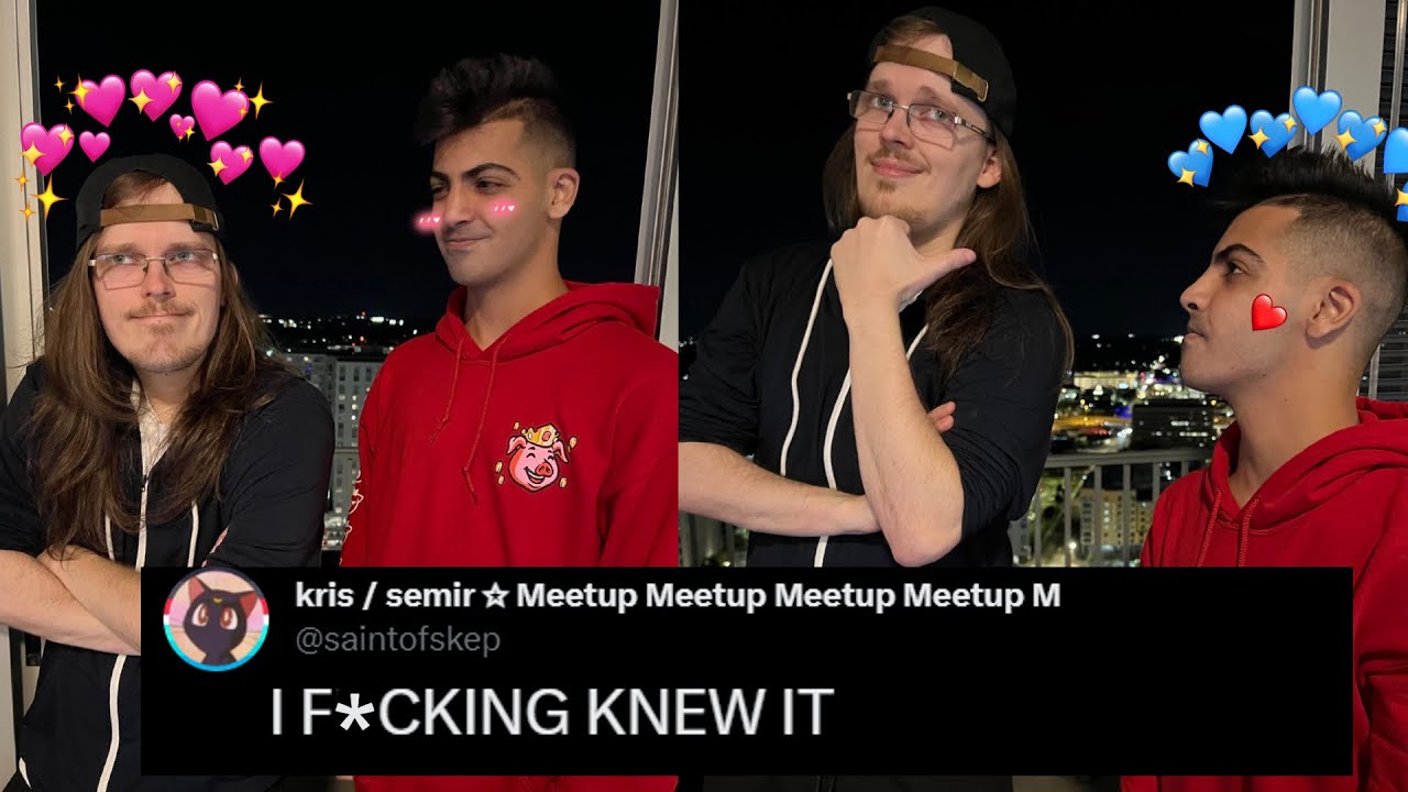 SKEPPY & BADBOYHALO MEETUP + TWITTER REACTION