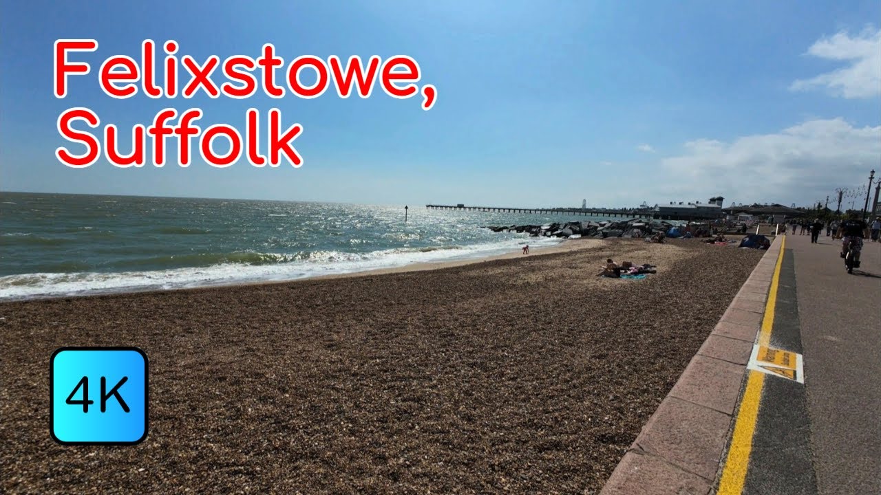 Felixstowe Town Centre & Beachfront Adventure 2024!