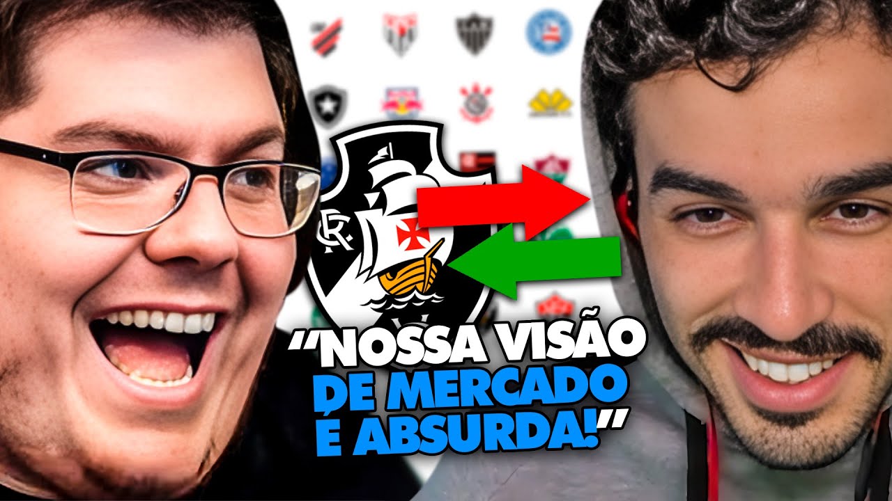 A BUSCA POR REFORÇOS PARA O VASCO! STAG E CAZE ANALISAM TODOS OS ELENCOS DO BRASIL! | Clipes do Stag