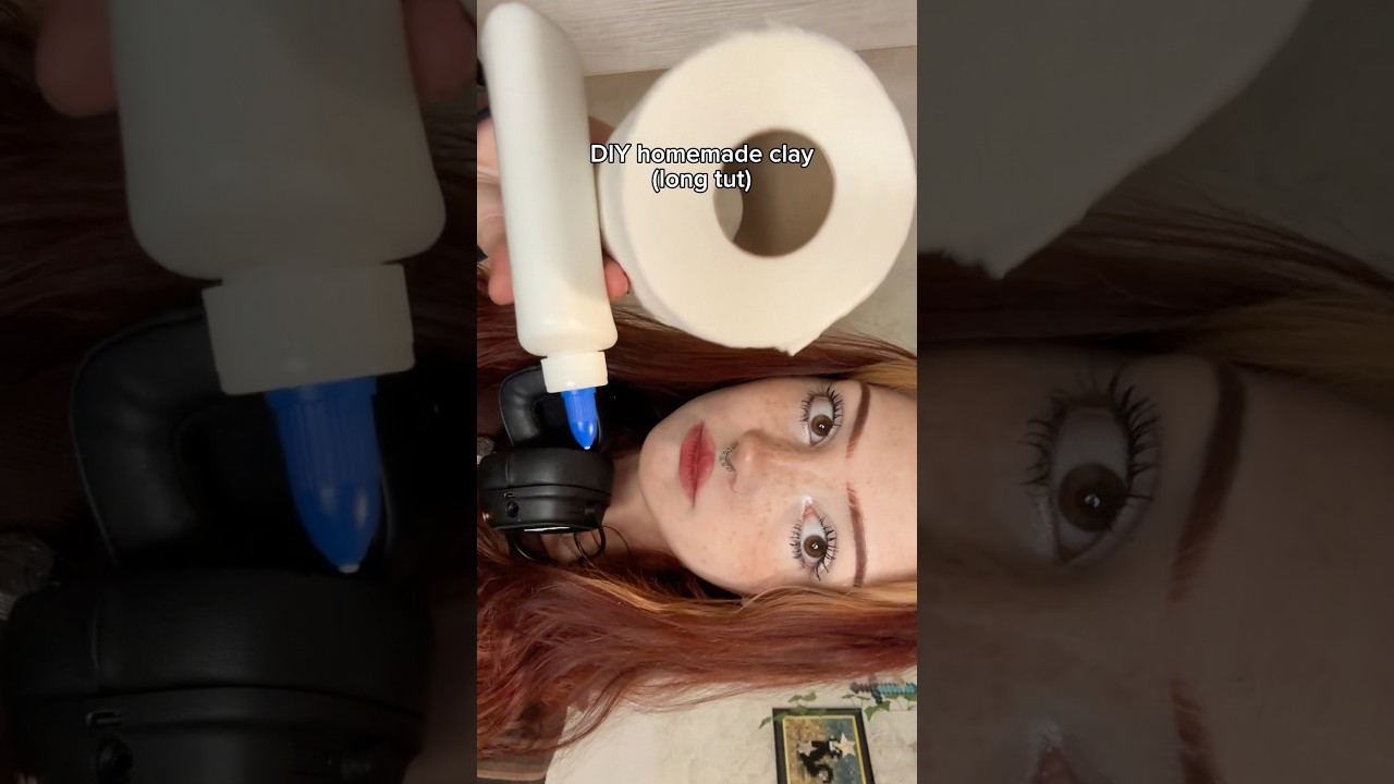 #diy homemade clay(long tut)👀