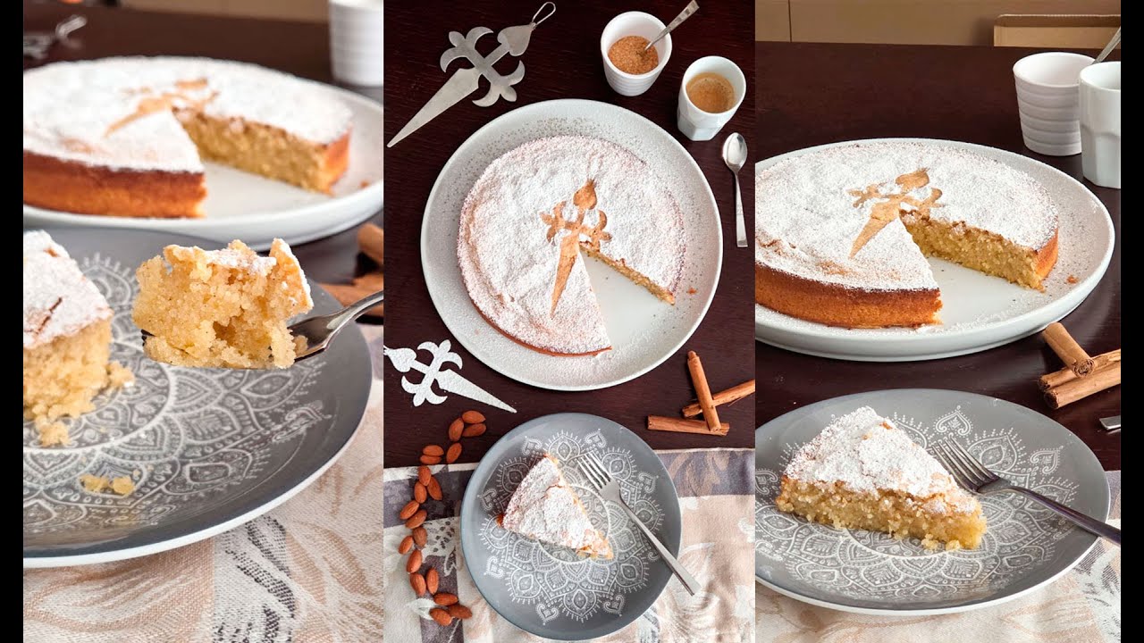 Tarta de Santiago SIN GLUTEN 🍰 | Receta original gallega, fácil y deliciosa - Casa Rex