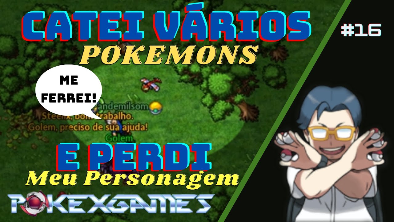 [PXG] O Melhor Evento do Jogo, Pokepark + Catei vários Pokes e Perdi Meu Personagem! Futuro Ex-Noob!