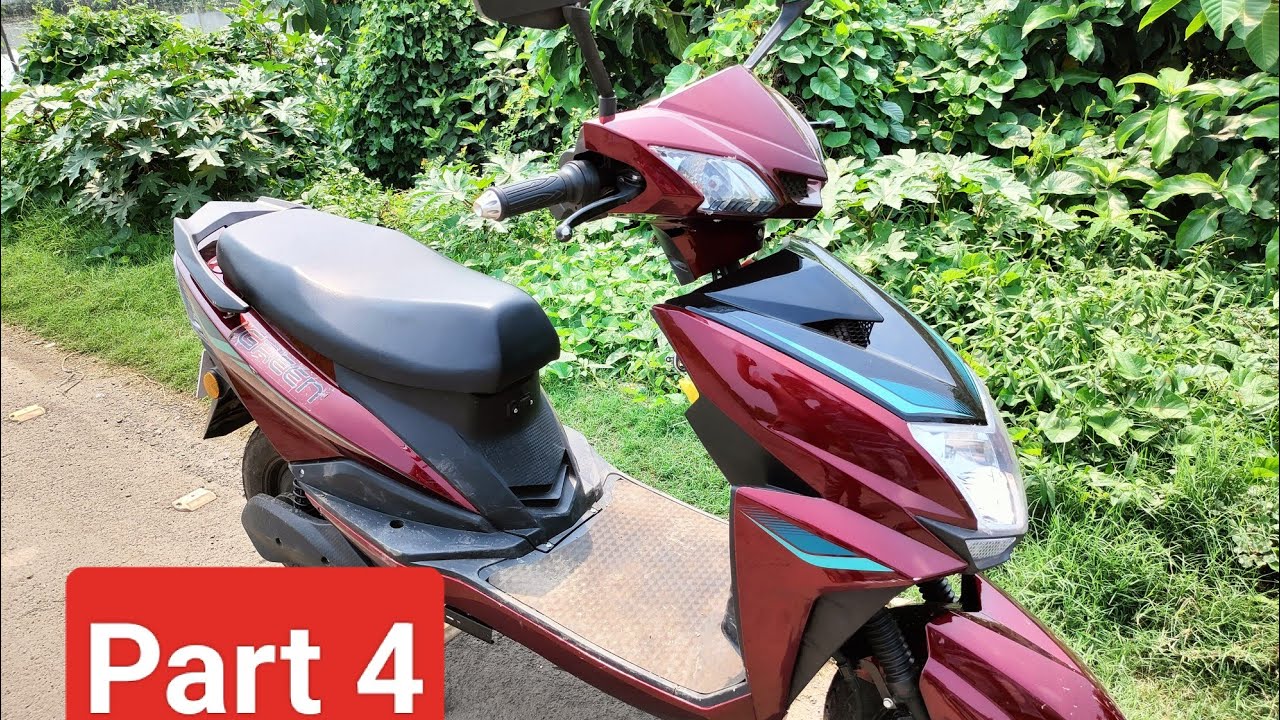 Green Invicta Electric Scooty Double Carry & All Negative Problem [Part 4] 😭😭😭
