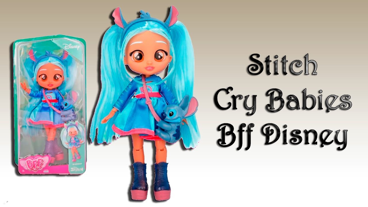 [Review] Boneca Stitch ~ Cry Babies BFF Disney (PT-BR)