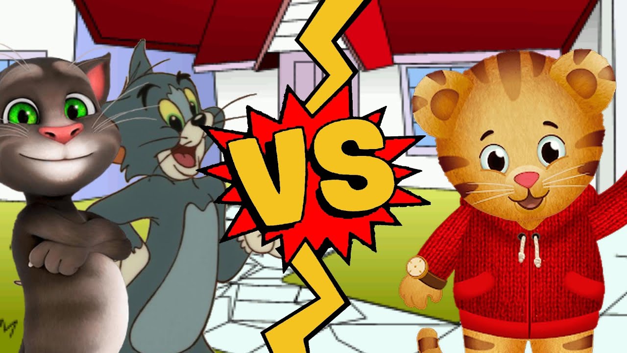 M.U.G.E.N Battles | Talking Tom/Tom Cat vs Daniel Tiger