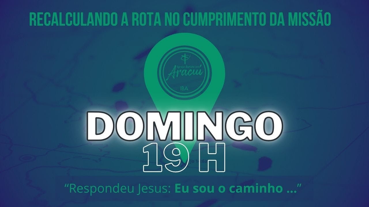 Culto Domingo 19H - 21/12/2025