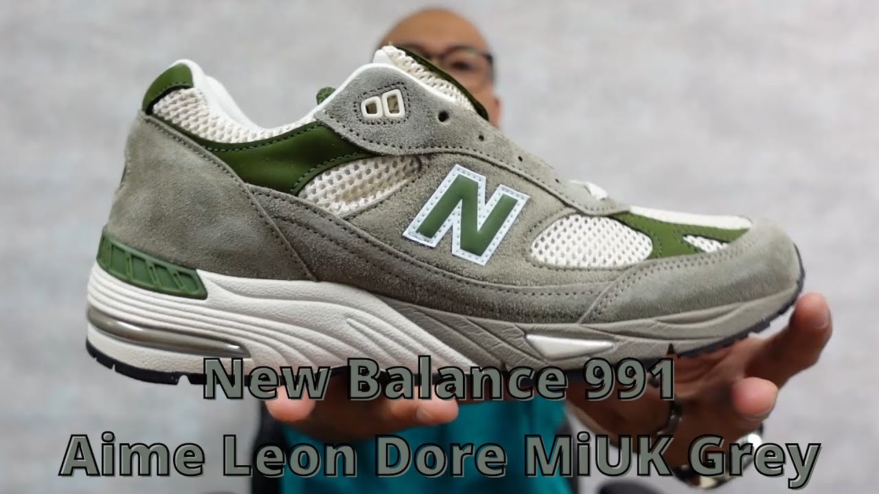 VLOG # 372 -  Thoughts and Review: New Balance 991Aime Leon Dore Made in UK Grey