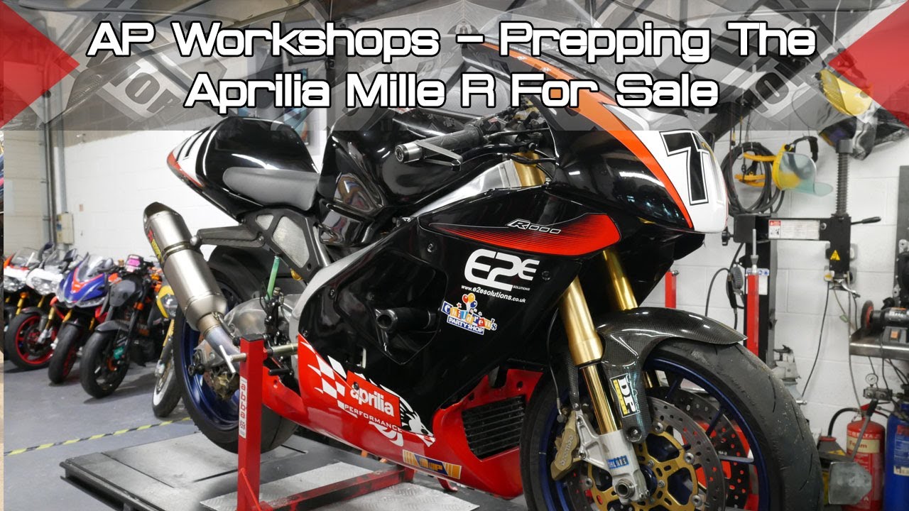Will Our Retired Race Bike Start ? Aprilia RSVR Mille Prep !