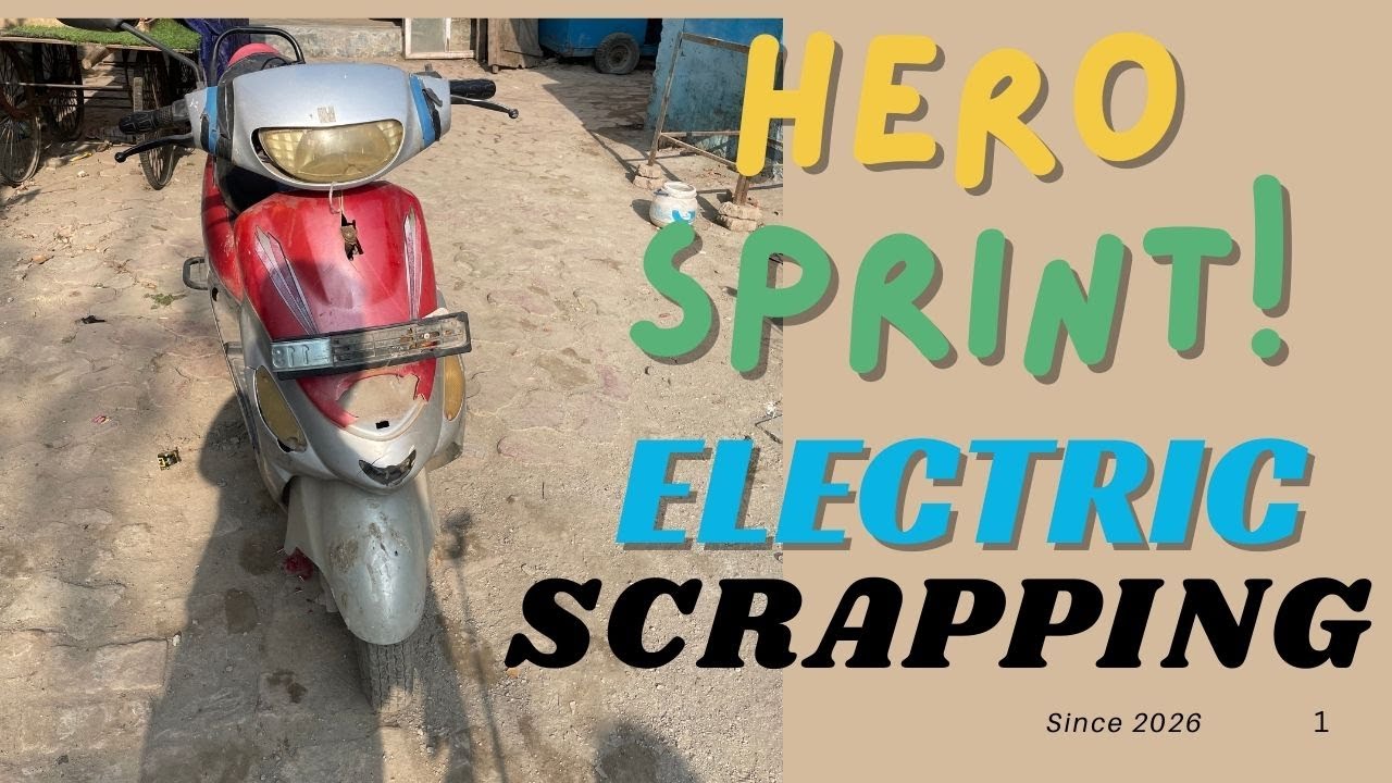Electric Scooter Scrap Kiya | EV Battery, Motor Kya Nikalta Hai?
