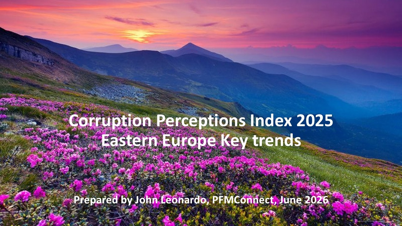 Corruption Perceptions Index 2025 Eastern Europe key trends