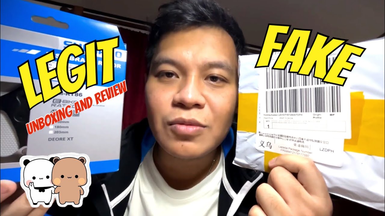 Shimano Rotors RT86 mula sa Lazada or Bike Shop pa din? Comparison | Unboxing and Review