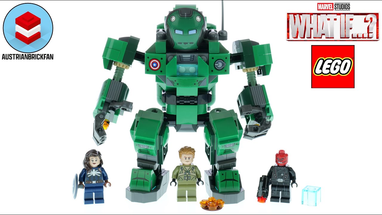 LEGO Marvel Co... gdyby? 76201 Kapitan Carter i Hydra Stomper Speed ​​Build