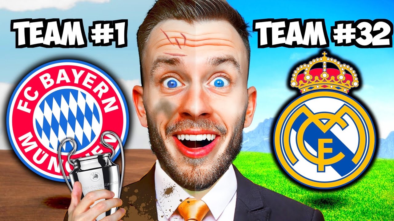 Ich habe die CHAMPIONS LEAGUE mit JEDEM Team gespielt! ⭐️🏆