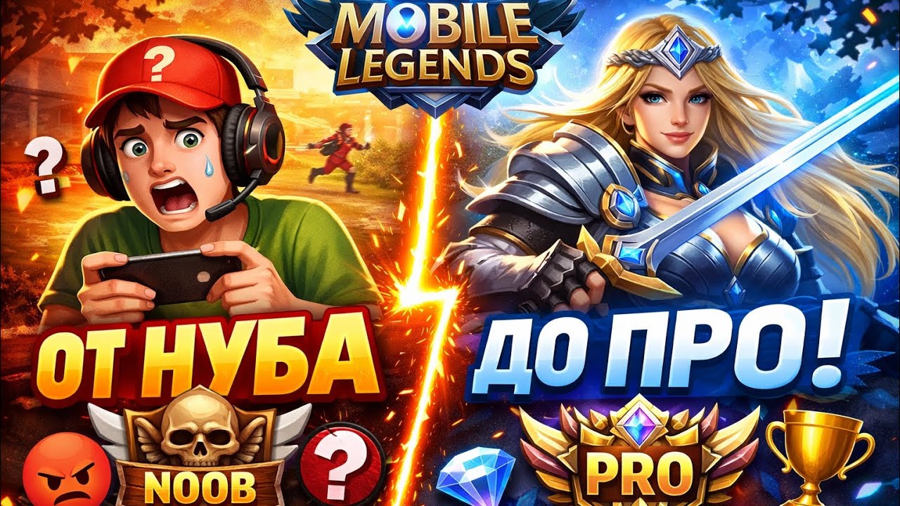 ОТ НУБА ДО ПРО! ЖЁСТКО КАТКА! | Mobile Legends