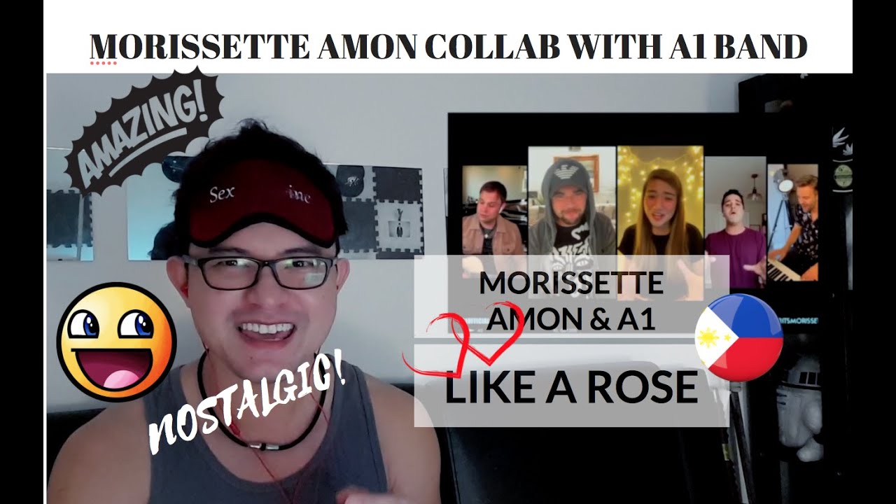 [REACTION] NOSTALGIC! Morissette Amon sings with A1 - LIKE A ROSE