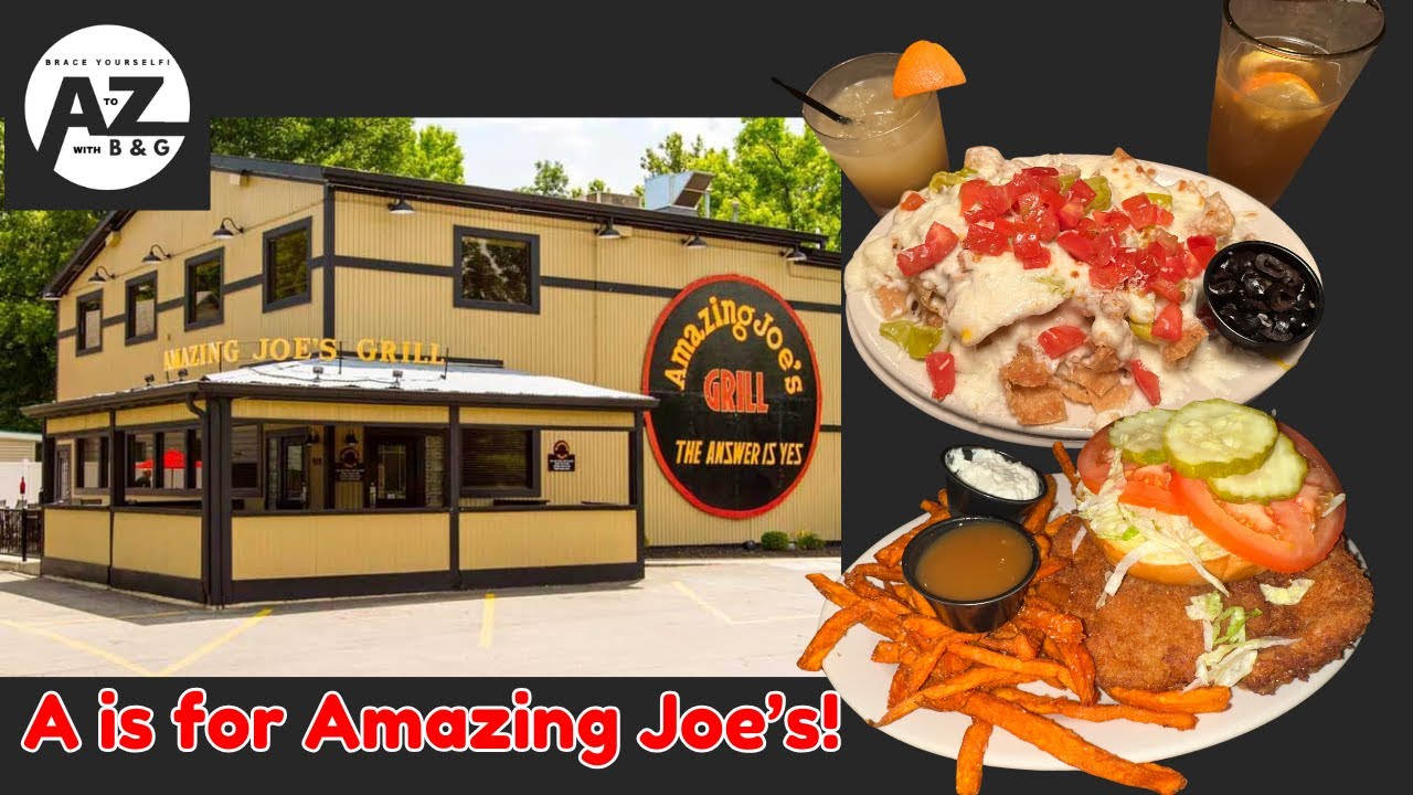 Мы проходим весь алфавит, начиная с AMAZING JOE'S!