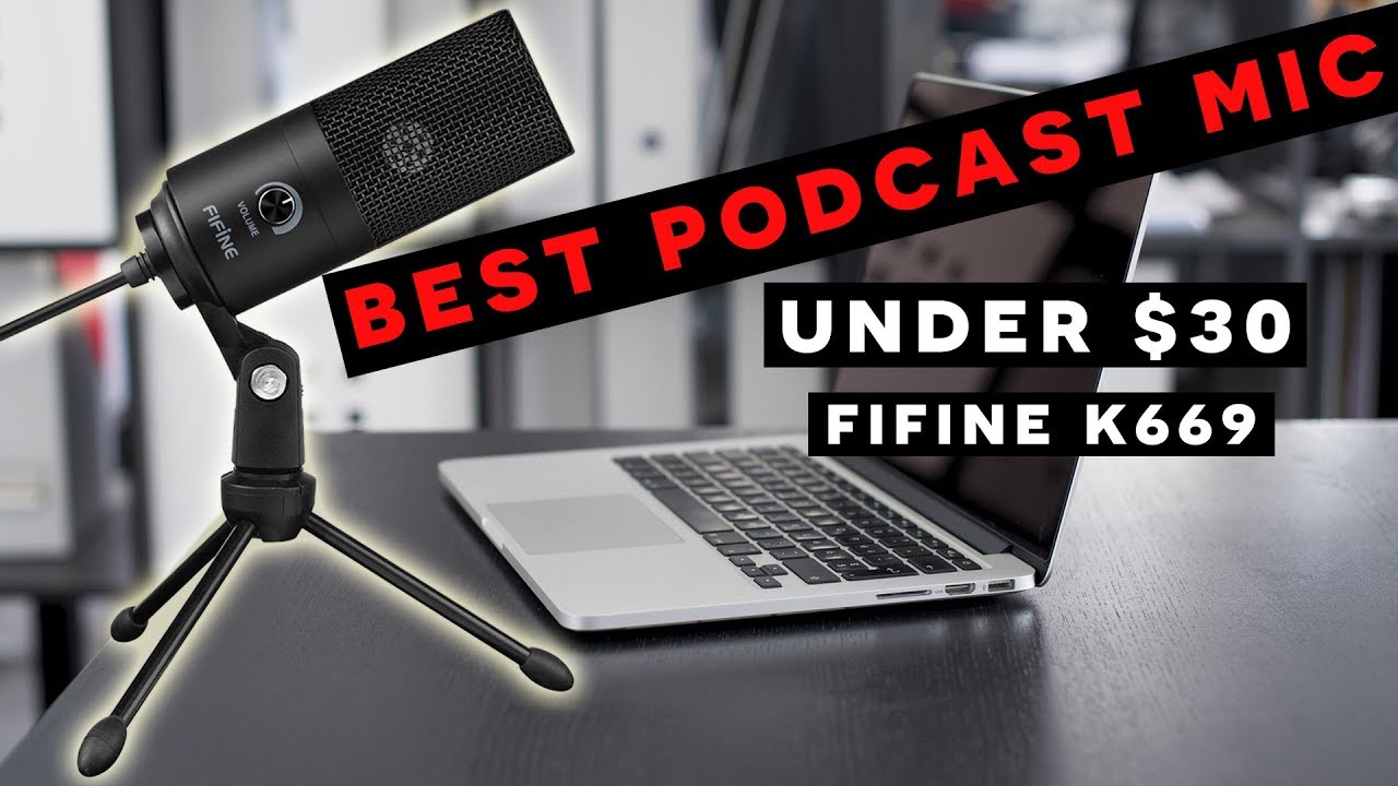 Fifine K669 USB Microphone Unboxing and Test