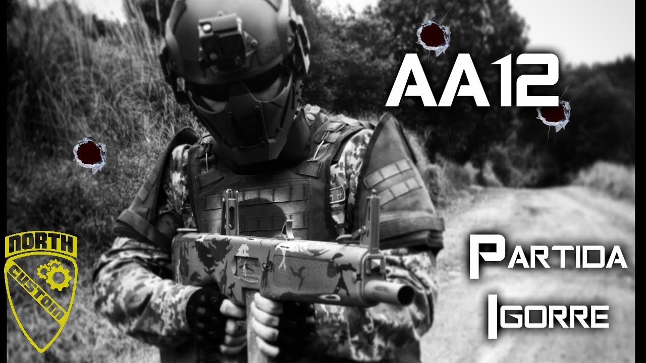 AA12 TOKYO MARUI - NORTH CUSTOM IGORRE CQB - UKRANIANO
