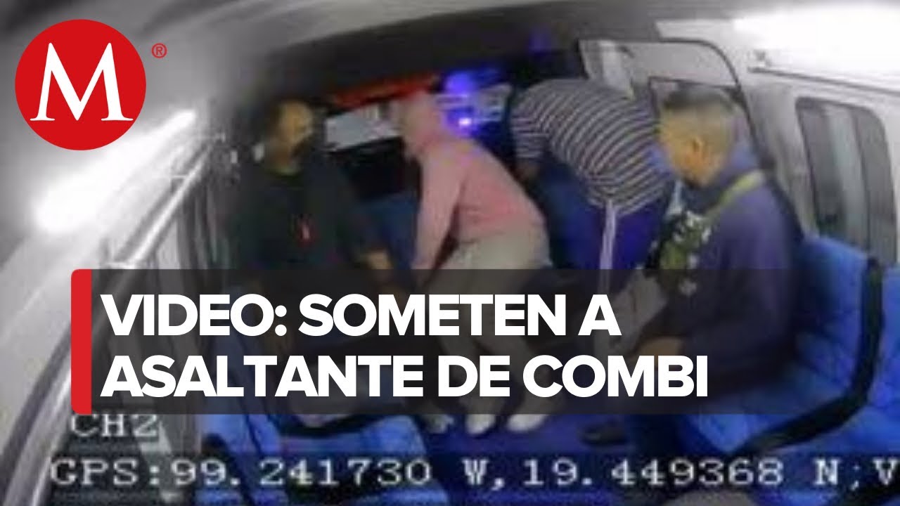 Militares someten a presunto asaltante durante robo en Naucalpan