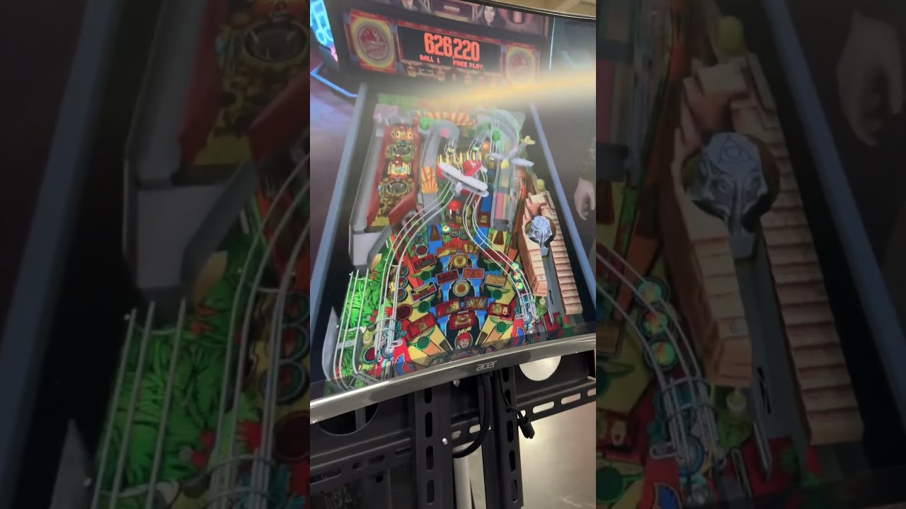 Playing X-Arcade's VR Table Pinball
