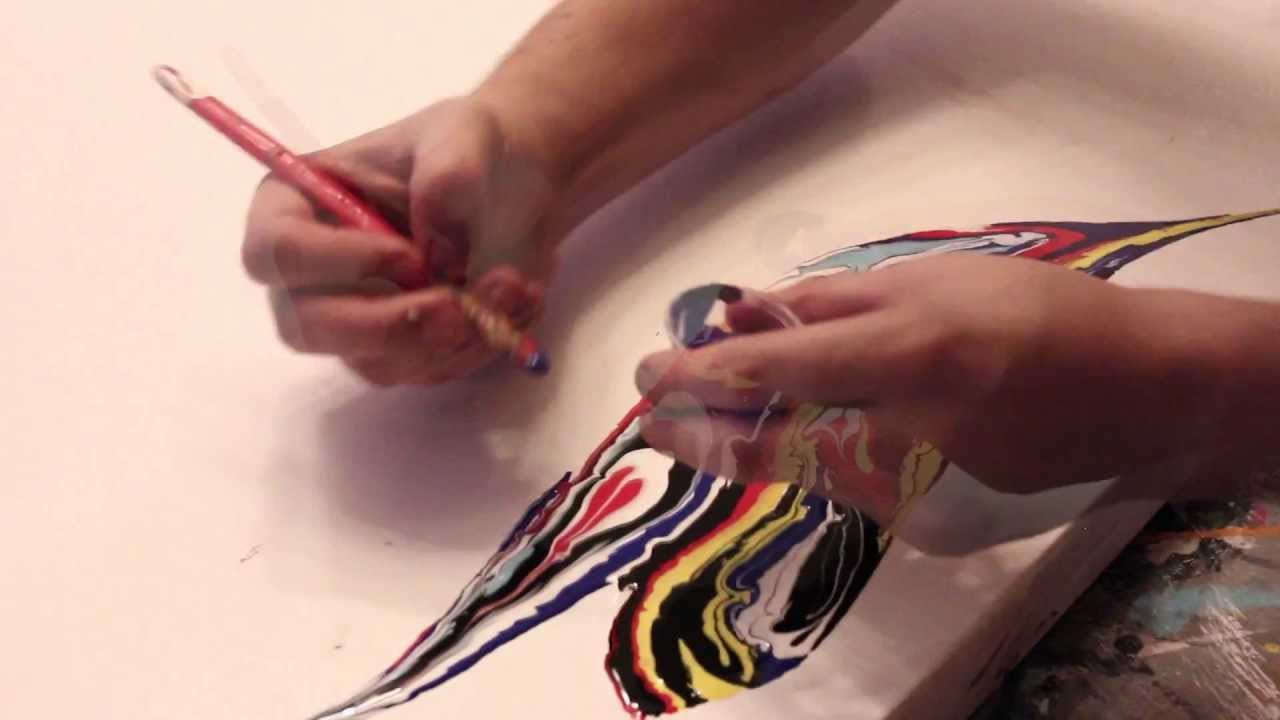 Time Lapse speed painting of 