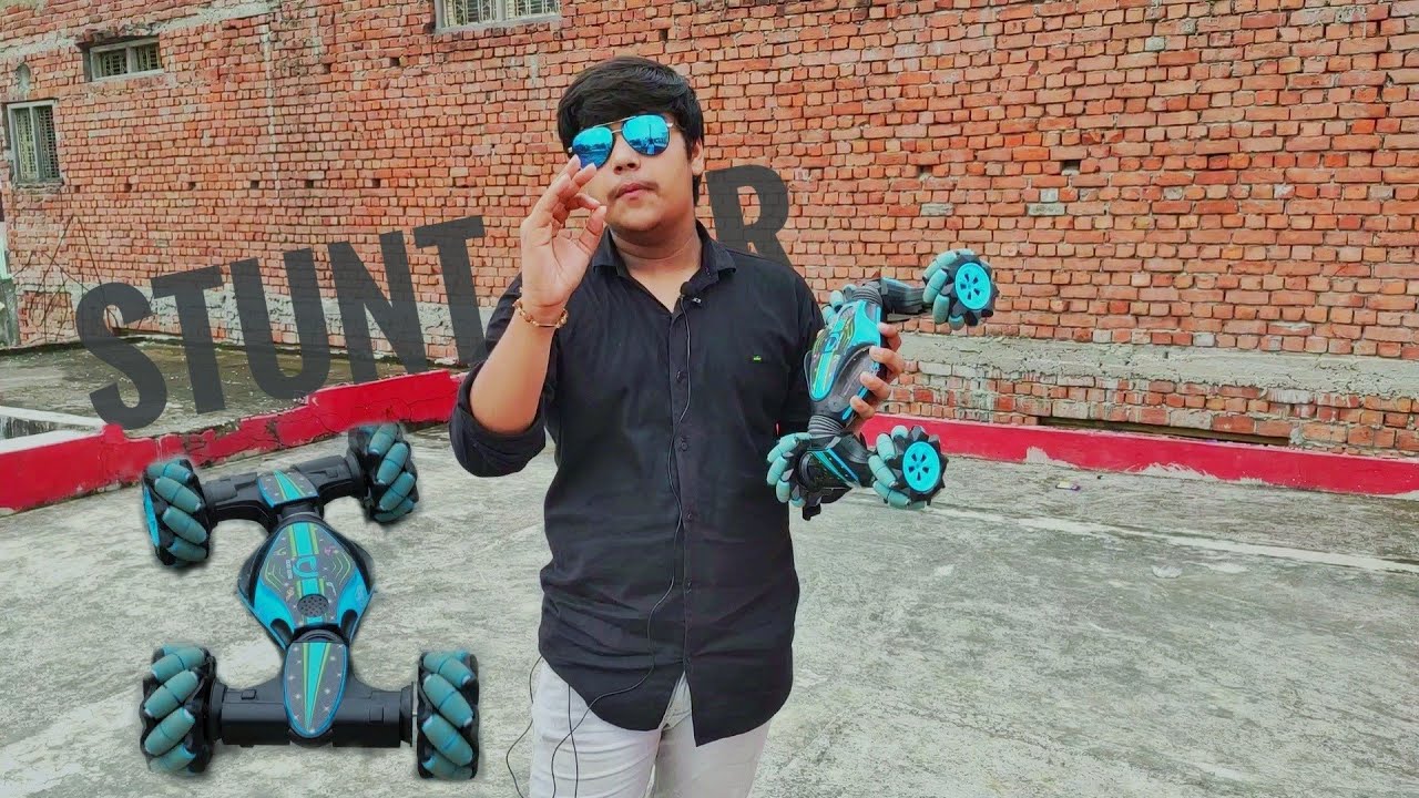 Rc stunt car| gesture control 🔥| amazing 4WD