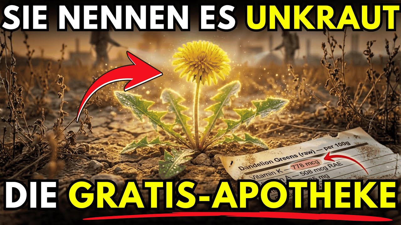 Ausradiert für den perfekten Rasen: Die Heilpflanze, die wir 1.000 Jahre nutzten