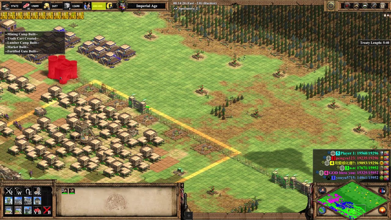 SARACENS with GOD bless you & youyu5715 vs Player 1 pengyu123 & Chinese | DM MICHI