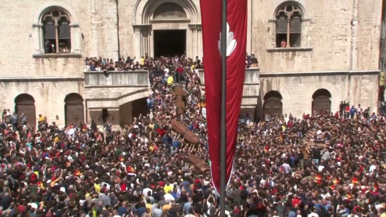 Verso la Festa dei Ceri 2024. Discesa in città e girate in Piazza Grande cronacaeugubina.it