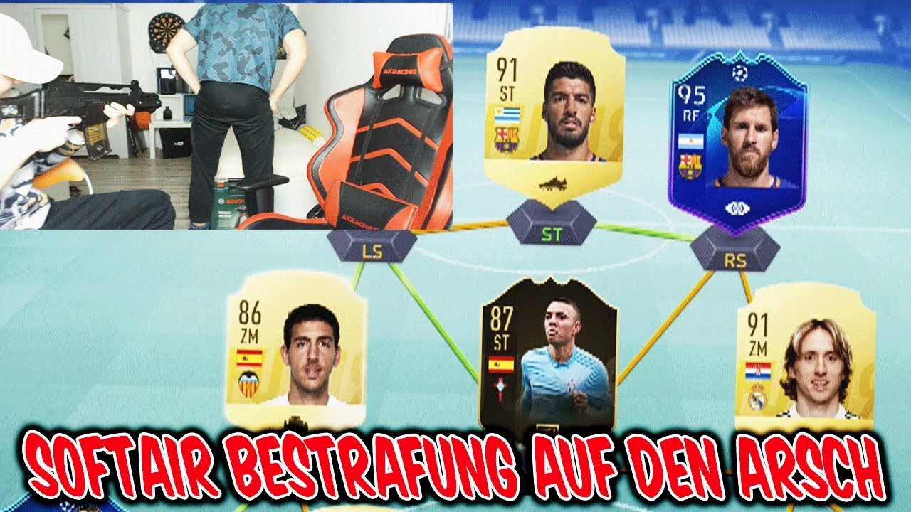 Fifa 19: SOFTAIR Bestrafung auf den Arsch! Bruder baut bestes Fut Draft Team? - Ultimate Team