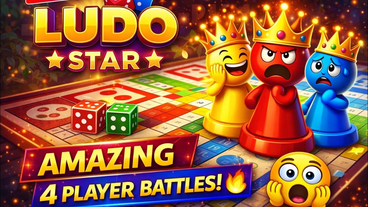 Ludo Star LIVE | Amazing Matches 😱🎲 | 4 Player Battles #ludostar #gameplay #livegaming #realsphere