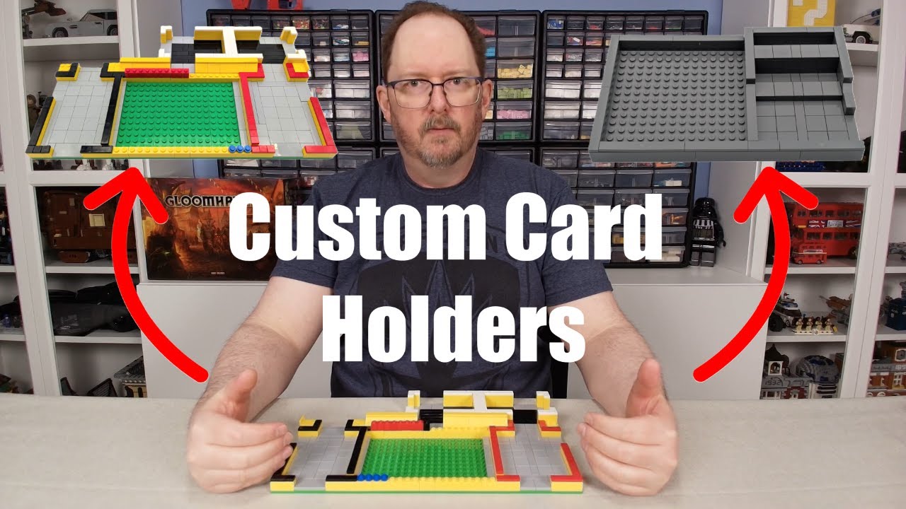 EP 000-1  Custom built LEGO card holders for Gloomhaven