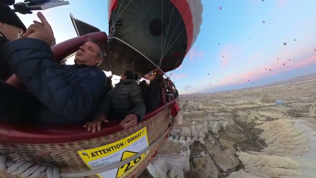 Capadocia Turquía vuelo en globo aerostático
