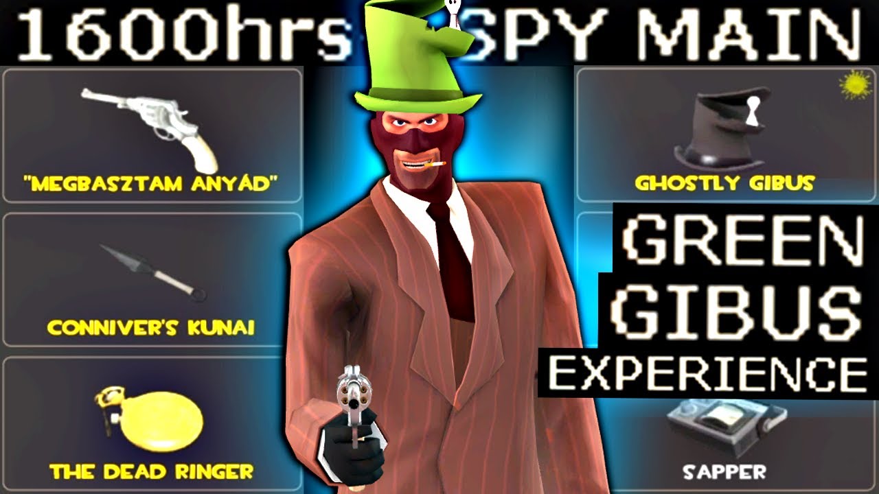 The Gibus Spy🔸1600+ Hours Experience (TF2 Gameplay)