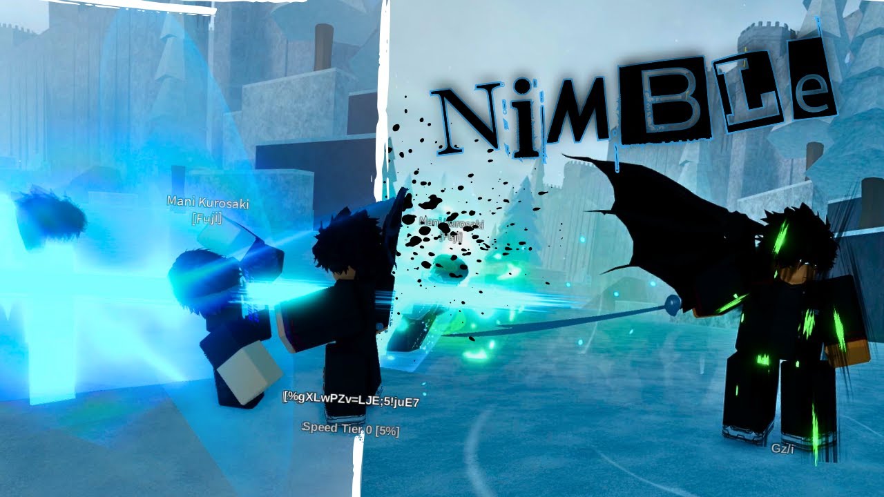 Nimble Schrift Is Pure Aurafarm. | Type Soul