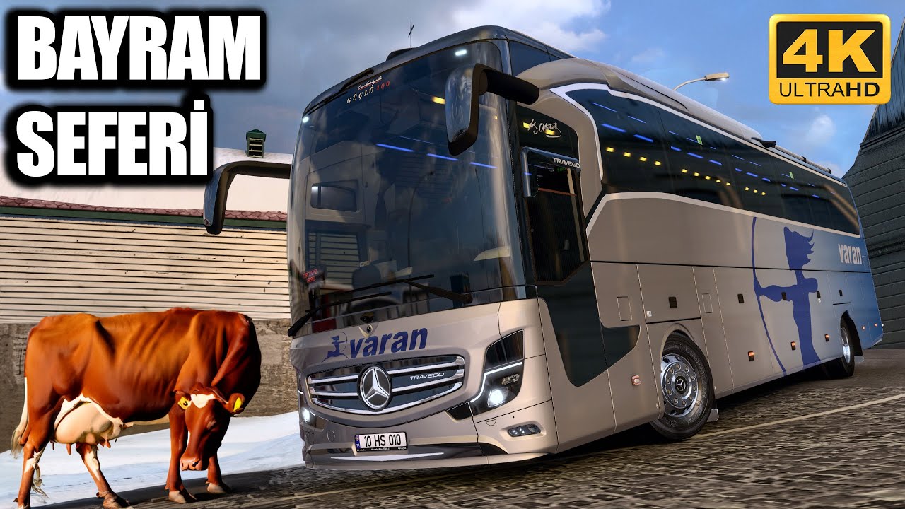 İYİ BAYRAMLAAARRR !! 2023 YENİ TRAVEGO İLE SERİN FERAH BAYRAM SEFERİ | ETS2 1.47 !!