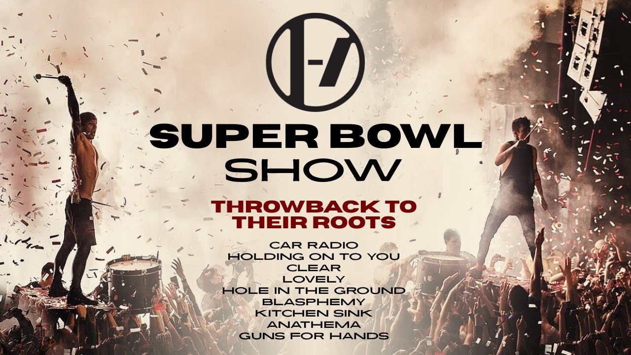 Twenty One Pilots Super Bowl Show - Throwback to Their Roots