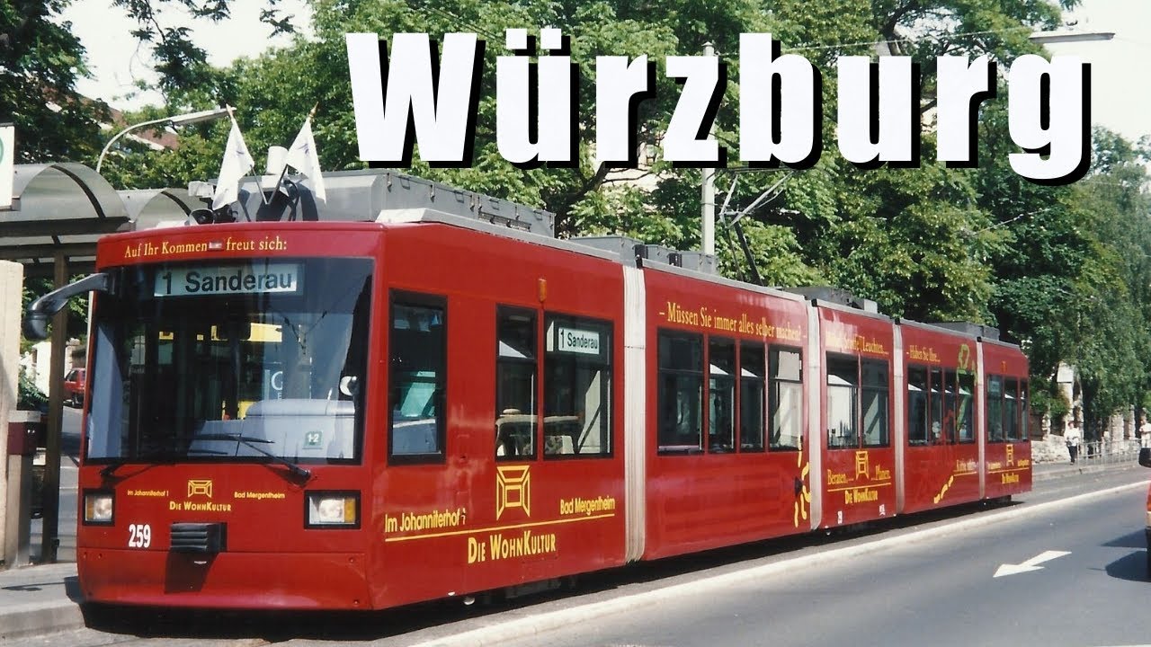 Trams in Würzburg | Straßenbahn Würzburg