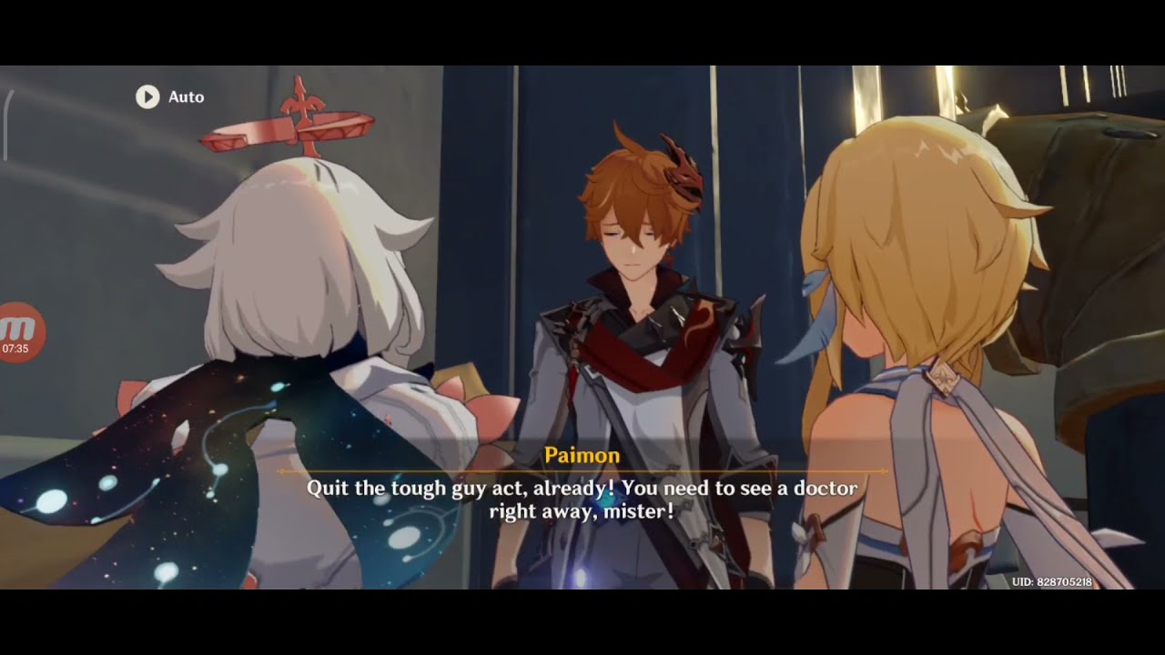Genshin Impact - Tartaglia Story Quests: A mighty Cyclops's Adventure: Defender Of Childhood Dreams