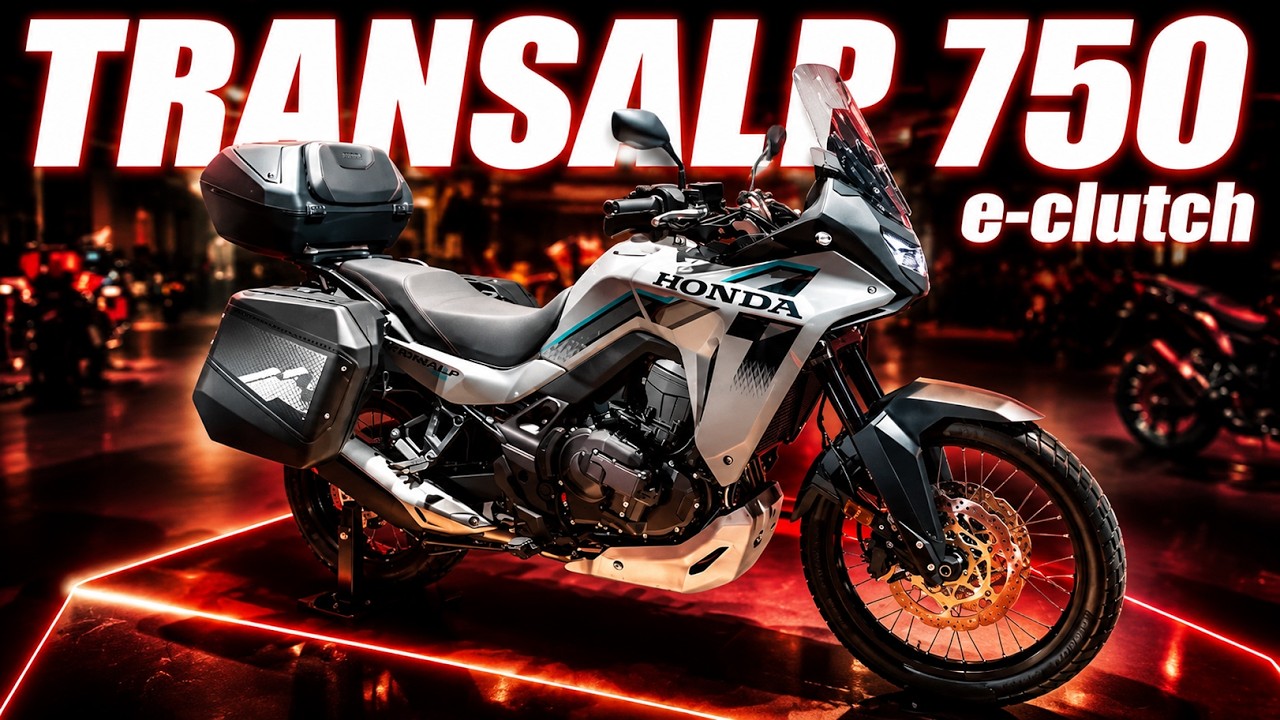 На выставке EICMA 2025 был представлен первый подробный обзор мотоцикла Honda Transalp 750 E-Clut...