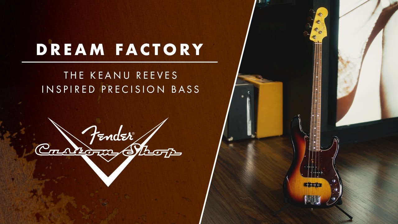 The Keanu Reeves Inspired Precision Bass | Dream Factory | Fender