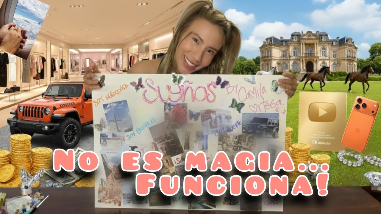 Visualiza, Siente y Manifiesta | Mapa de Sueños 2026 💸💰💎 | CAMILA ORTEGA